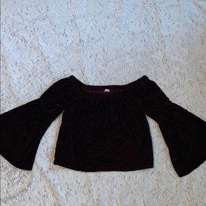 Bell sleeve top